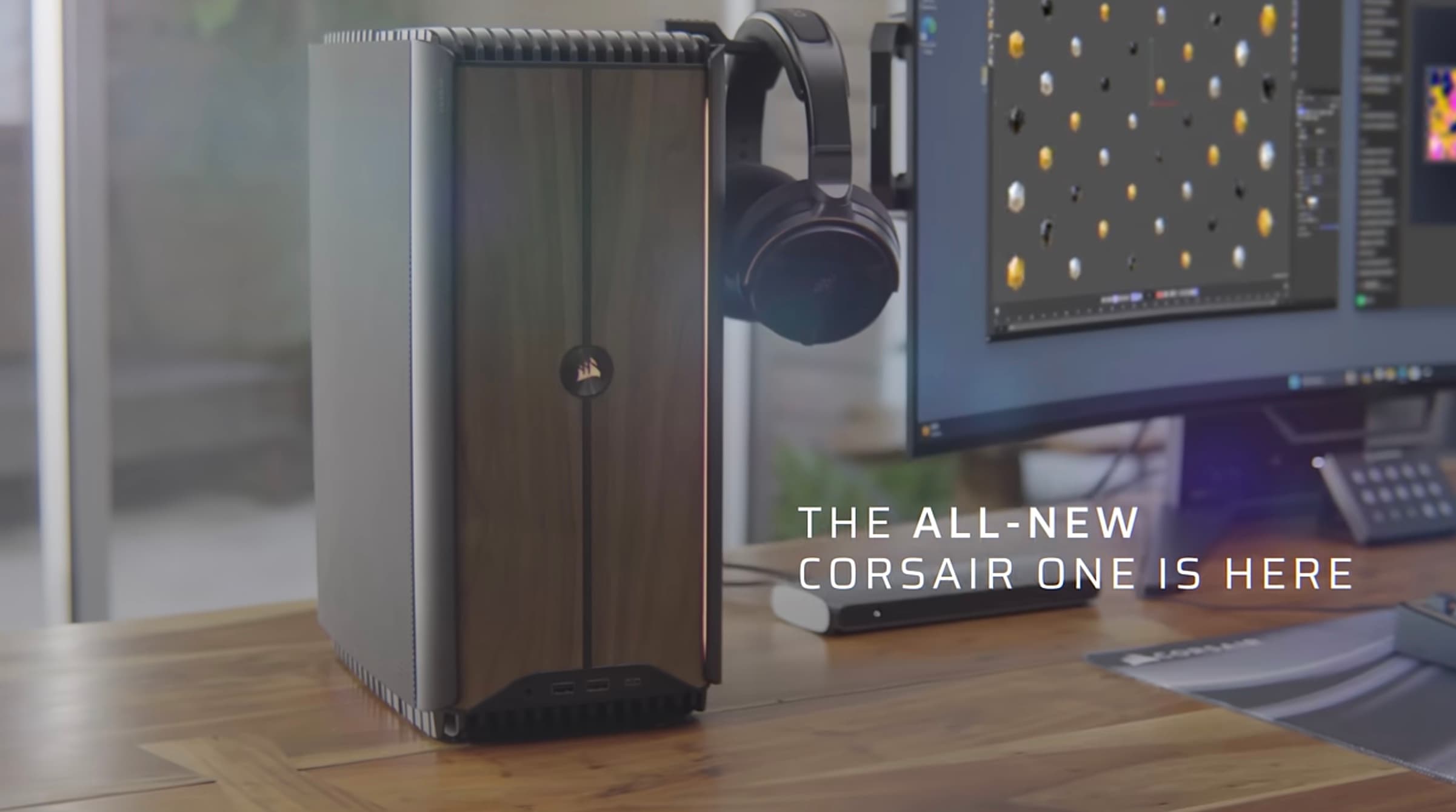 Still from CORSAIR ONE i500 PC