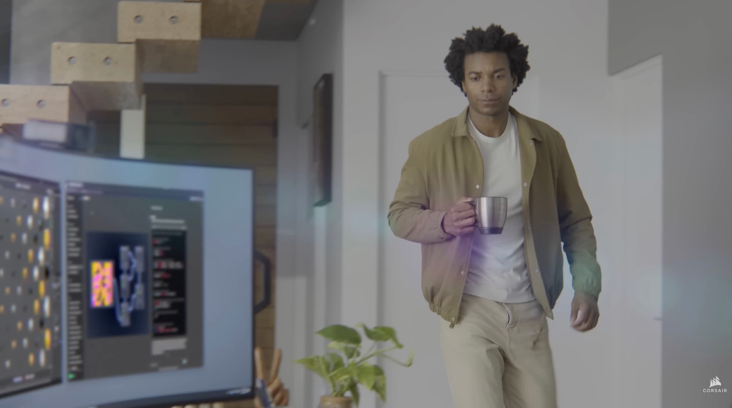Still from CORSAIR ONE i500 PC