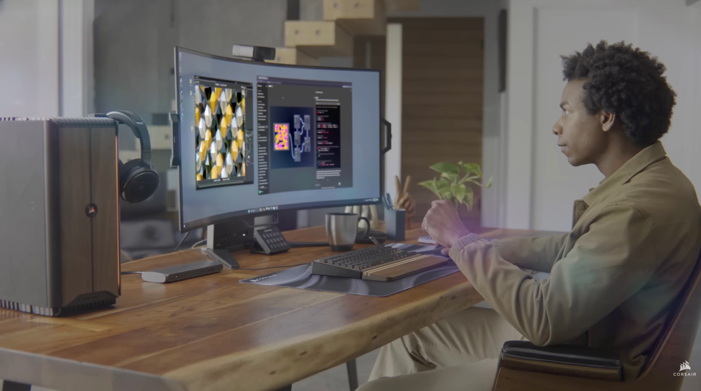 Still from CORSAIR ONE i500 PC