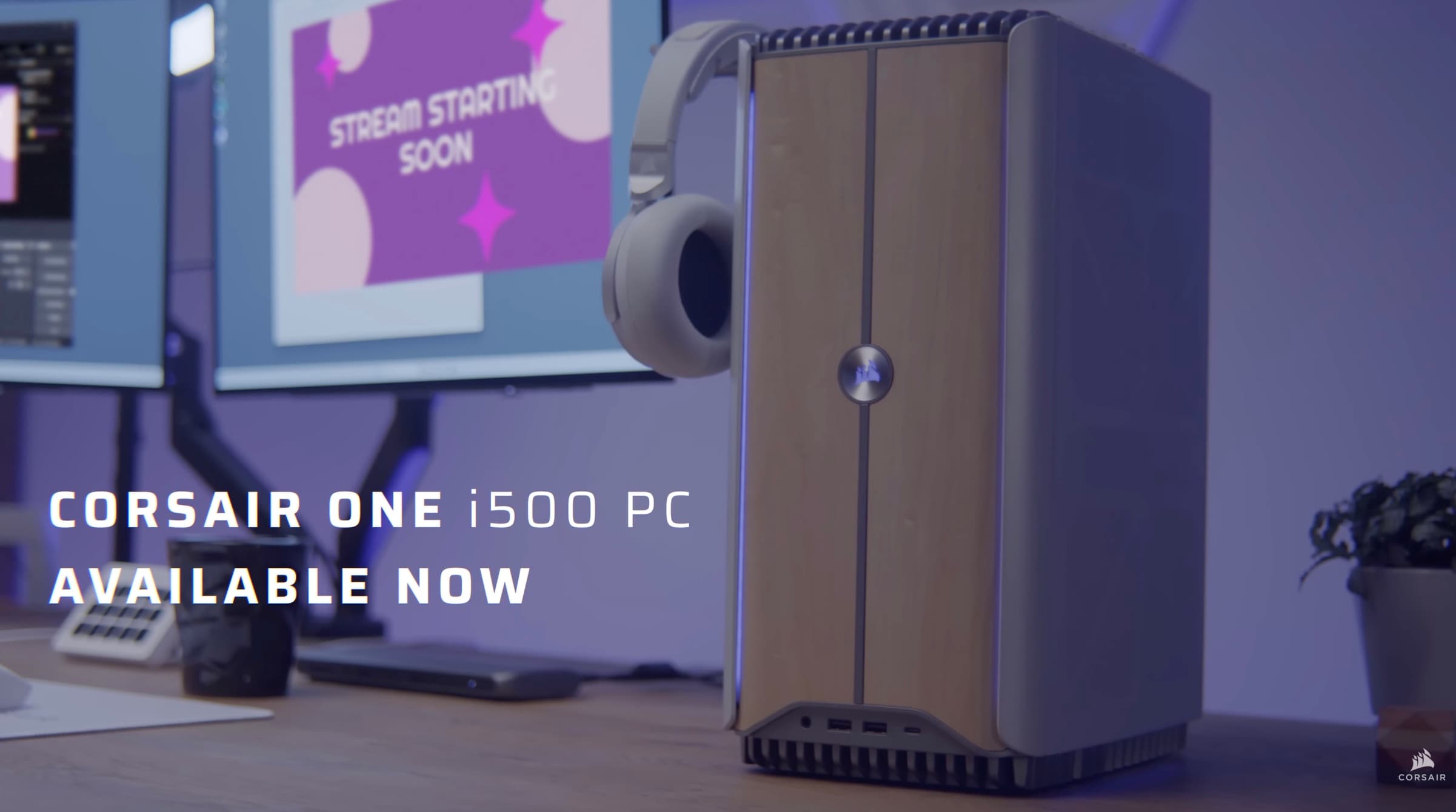 Still from CORSAIR ONE i500 PC