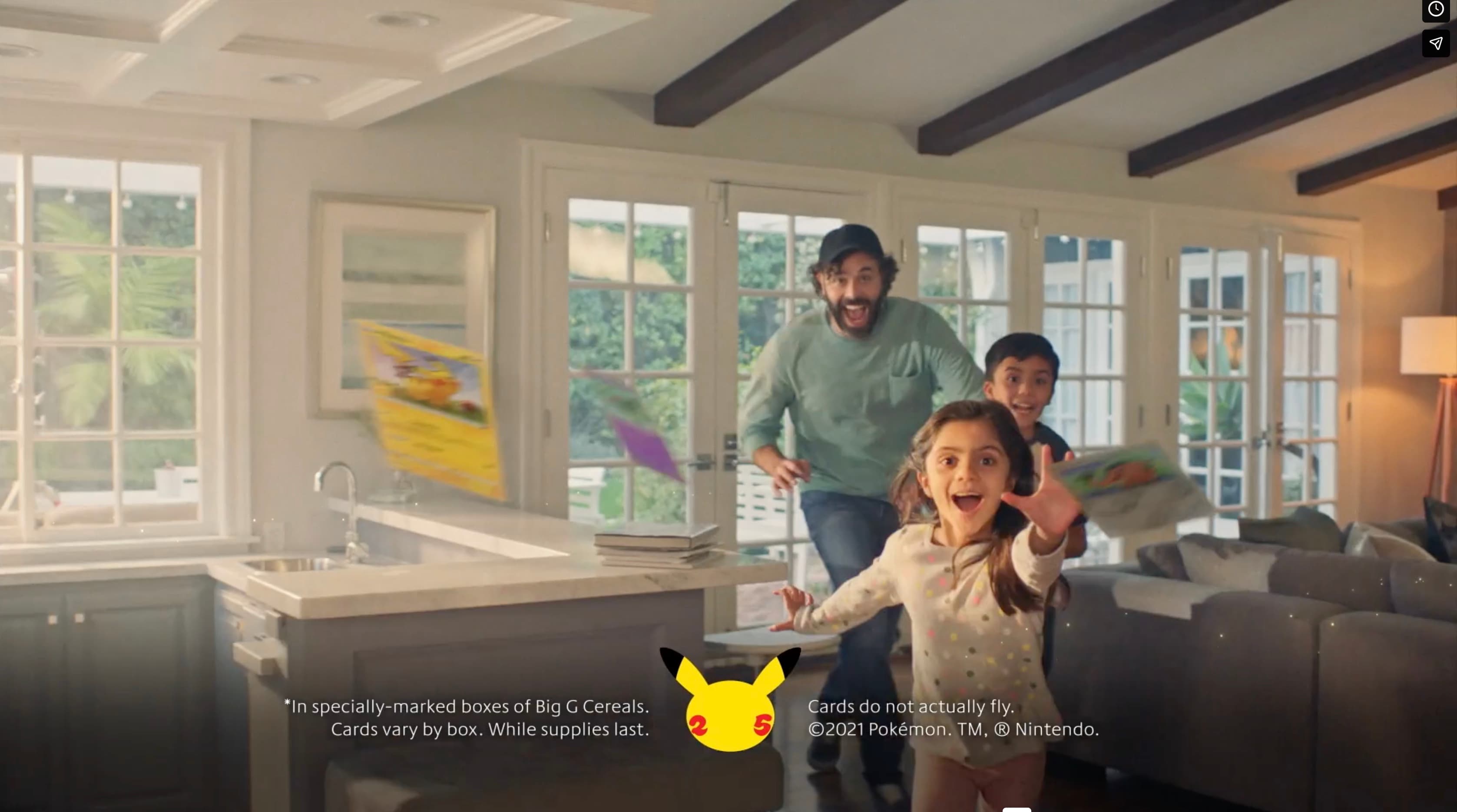 Still from Pokemon & General Mills Cereal