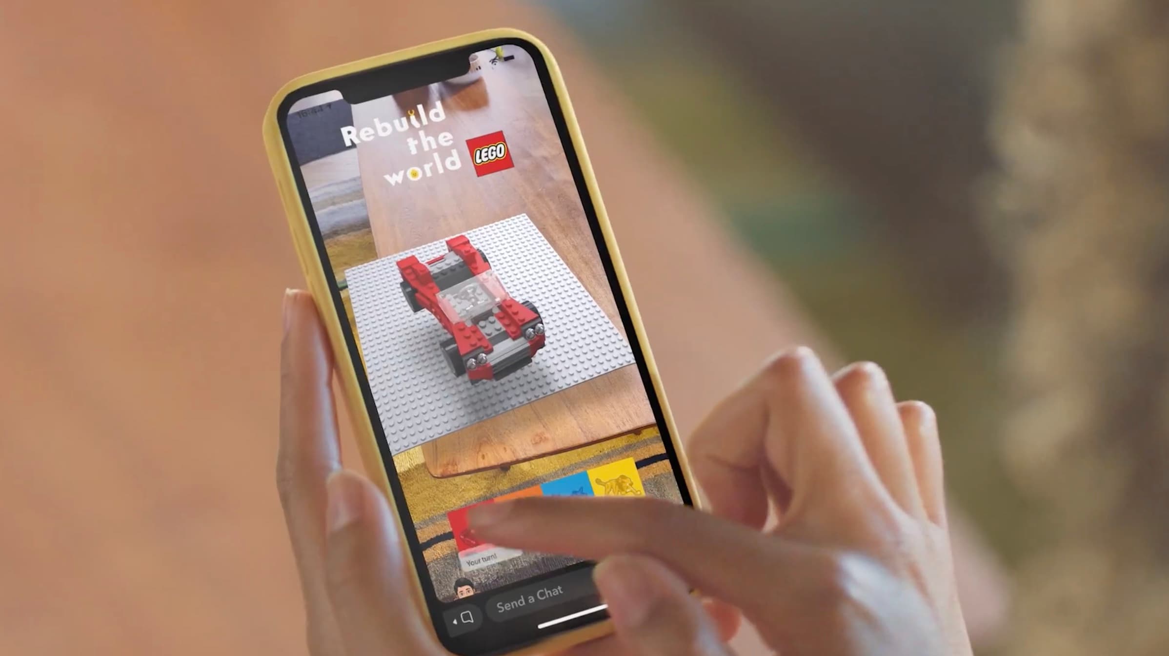 Still from Connect with Friends — In Real Time