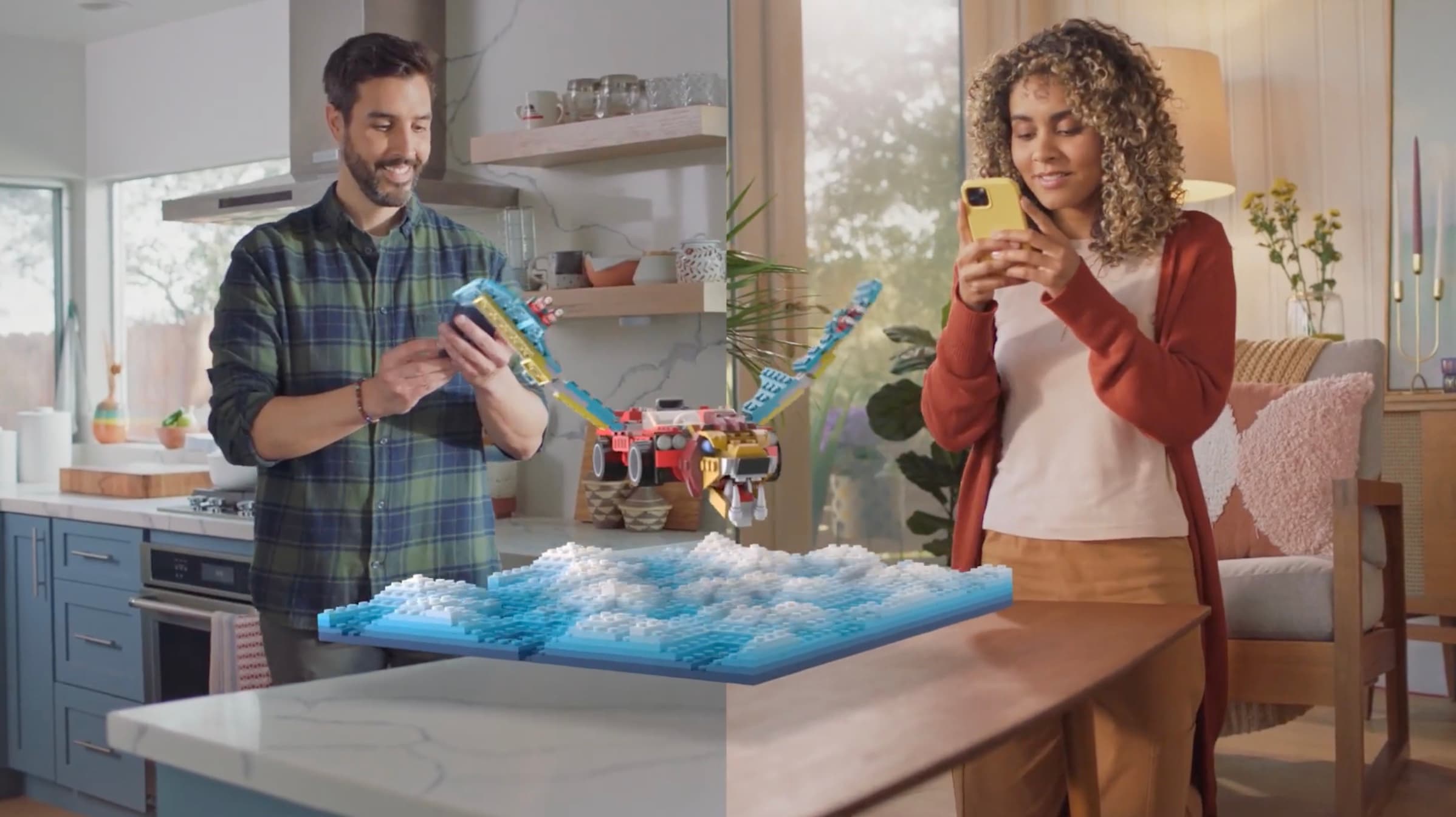 Still from Connect with Friends — In Real Time